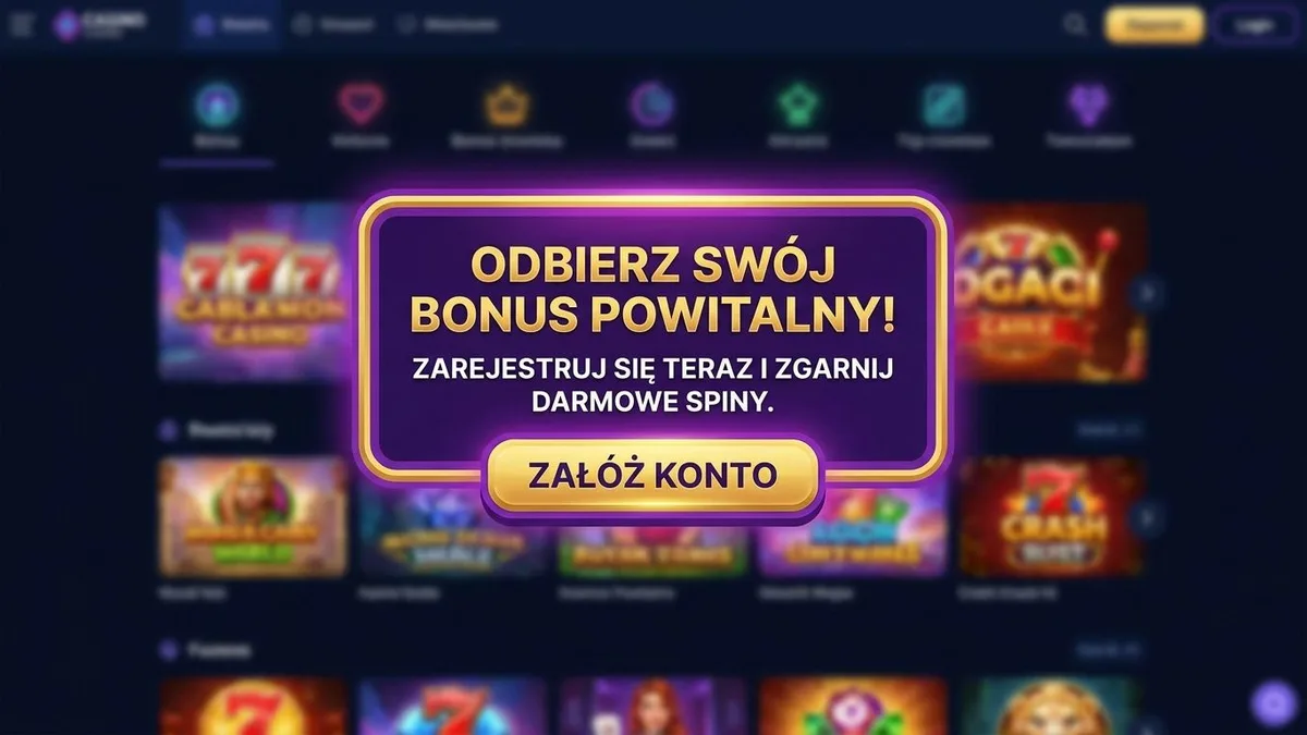 Rejestracja z bonusem